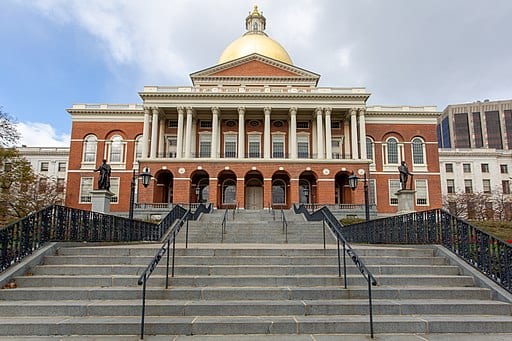 photo of the Massachusetts State House