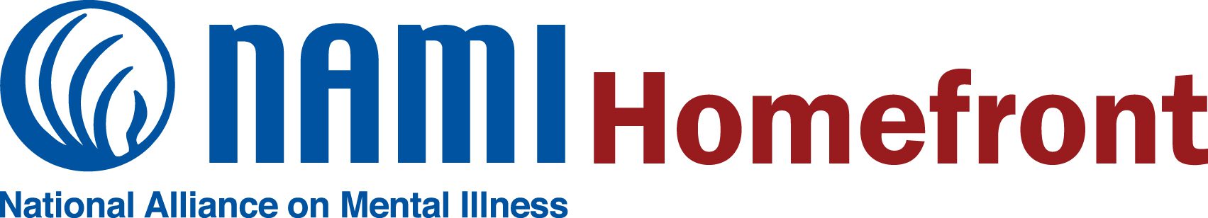 logo for NAMI Homefront
