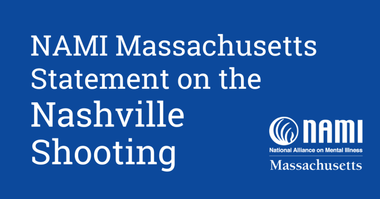 NAMI MA Statement on the Nashville Shooting
